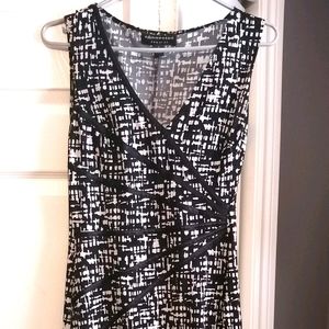 Black and white dress